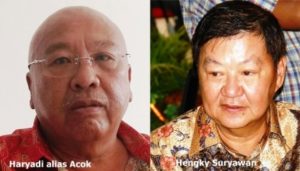 Acok dan Hengky Suryawan. Foto MK