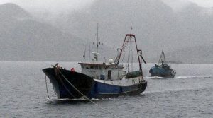 kapal nelayan milik tiongkok yang di tangkap. Foto Internet