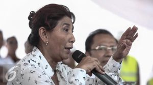 Menteri Kelautan dan Perikanan, Susi Pudjiastuti. Foto Internet