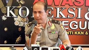 Boy Rafli dalam jumpa pers untuk menginformasikan isu-isu dan kinerja Polri yang up-to-date. Foto Internet