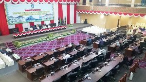Suasana paripurna penandatanganan MoU KUA/PAS Kepri di kantor DPRD Provinsi Kepri, Selasa (27/9). Foto Prokepri.com