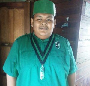 Ketua Umum HMI Cabang Tanjung;pinang-Bintan Ardiansyah.
